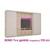 Bond TV-s gardrób 318 cm