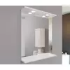 Smart 65cm-es két ajtós fürdőszobaszekrény + mosdó
