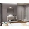 Oslo 80cm-es két ajtós fürdőszobaszekrény füstölt tölgy