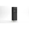 DIAMOND DI04 VITRIN 2D FEKETE/FEKETE + LED