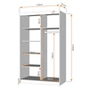 NEOMI 06 gardróbszekrény 120 cm