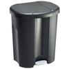 ROTHO TRIO MŰANYAG SZELEKTÍV HULLADÉKTÁROLÓ, 1X10 L, 2X15L, FEKETE