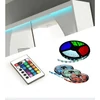 Tolóajtós szekrény tükörrel és LED világítással ETTORE 180, Trüffel, Trüffel