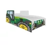TRACTOR GREEN matraccal 160x80 ágy, Zöld