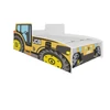 TRACTOR YELLOW matraccal 140x70 ágy, Sárga