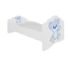 Ágy matraccal CASIMO BLUE BEAR 160x80, Fehér