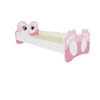 Ágy matraccal BEAR PINK 140x70, Rózsaszín
