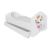 Ágy matraccal és fiókkal CASIMO CAT 160x80, Fehér