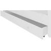 Ágy matraccal és fiókkal BEAR BLACK 140x70, Fekete