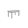 RODOS 25 kihúzható asztal, Kézműves arany