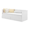 Dupla ágy matraccal HELA II 200x80, Fehér