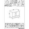 Tili 2D 2S 2P Komód, Homokbézs, Homokbézs