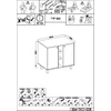 Tili 2D 3P Komód, Homokbézs, Homokbézs