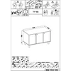 Tili 3D Komód, Homokbézs, Homokbézs