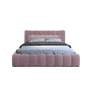 Lamica Ágy 180x200 fémvázas ágy   rózsaszín