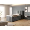 Veros 90x200 boxspring ágy  szürke