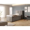 Veros 90x200 boxspring ágy  szürke