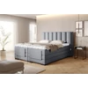 Veros 140x200 boxspring ágy  szürke