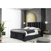 Veros 140x200 boxspring ágy  sötétszürke
