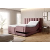 Veros 160x200 boxspring ágy  rózsaszín