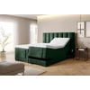 Veros 160x200 boxspring ágy  sötétzöld