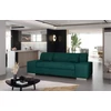 Porto 3 kanapé, sötétzöld, Mat Velvet 75