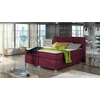 Basilio 140x200 boxspring ágy  piros