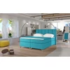 Basilio 140x200 boxspring ágy  kék