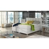 Basilio 180x200 boxspring ágy  fehér