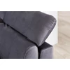 Evanell ülőgarnitúra, bal, sötét szürke