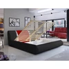 Flavio 180x200  fekete