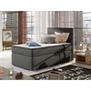 Rocco 90x200 boxspring ágy  szürke