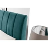 Vincenzo 180x200 boxspring ágy  sötétzöld