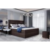 Vivre 140x200 boxspring ágy  sötétbarna