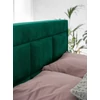 Vivre 140x200 boxspring ágy  sötétzöld