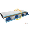 Multipocket matrac amore 120x200 kasmír + fekete bársony matrac, fehér