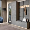 Quadratta 100x200 kárpitozott panel, szürke