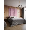 Quadratta 180x180 kárpitozott panel, hamvas