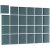 Quadratta 240x180 kárpitozott panel, kék