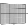 Quadratta 240x180 kárpitozott panel, kék