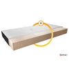 Latex matracok milano 80x200 cashmere + fekete bársony matrac, fehér