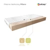Latex matrac milano 90x200 medicott silver matrac, fehér