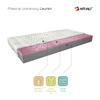 Hab matracok lauren 80x200 aloevera matrac, fehér