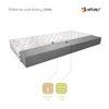 Lino hab matrac 80x200 selyem, fehér