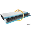 Bonnell matracok orsola 180x200 kasmír + bársonyfekete matrac, fehér