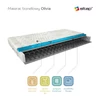 Bonnell olivia matracok 180x200 aloevera matrac, fehér