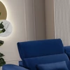 Foble ülőgarnitúra, jobb, sötétkék