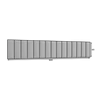 Quadratta 300x60 kárpitozott panel, hamvas