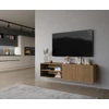 Entsian 150 falra szerelhető médiaszekrény artisan oak tv szekrény,