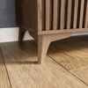 Entsian 185 szekrény artisan oak vitrin,